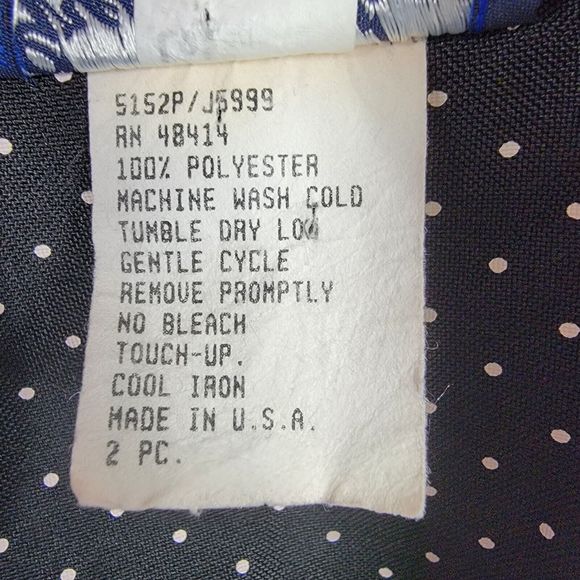 Greg Michael Vintage Women's Size 6 Polka Dot Blazer 4 Buttons - Picture 9 of 11